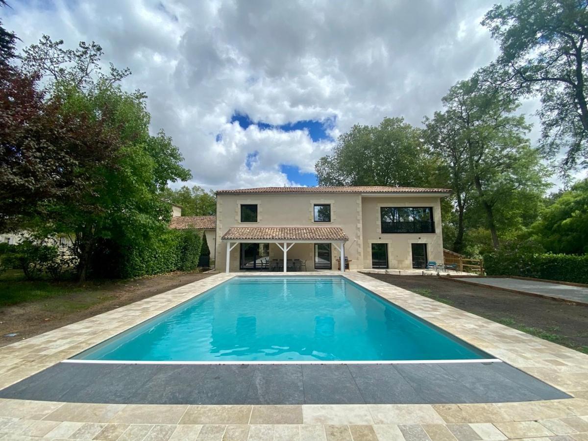 La Maison L'Eperon, Stylish 5 Star Villa Surrounded By Vineyard Near Saint Emilion Vérac Esterno foto