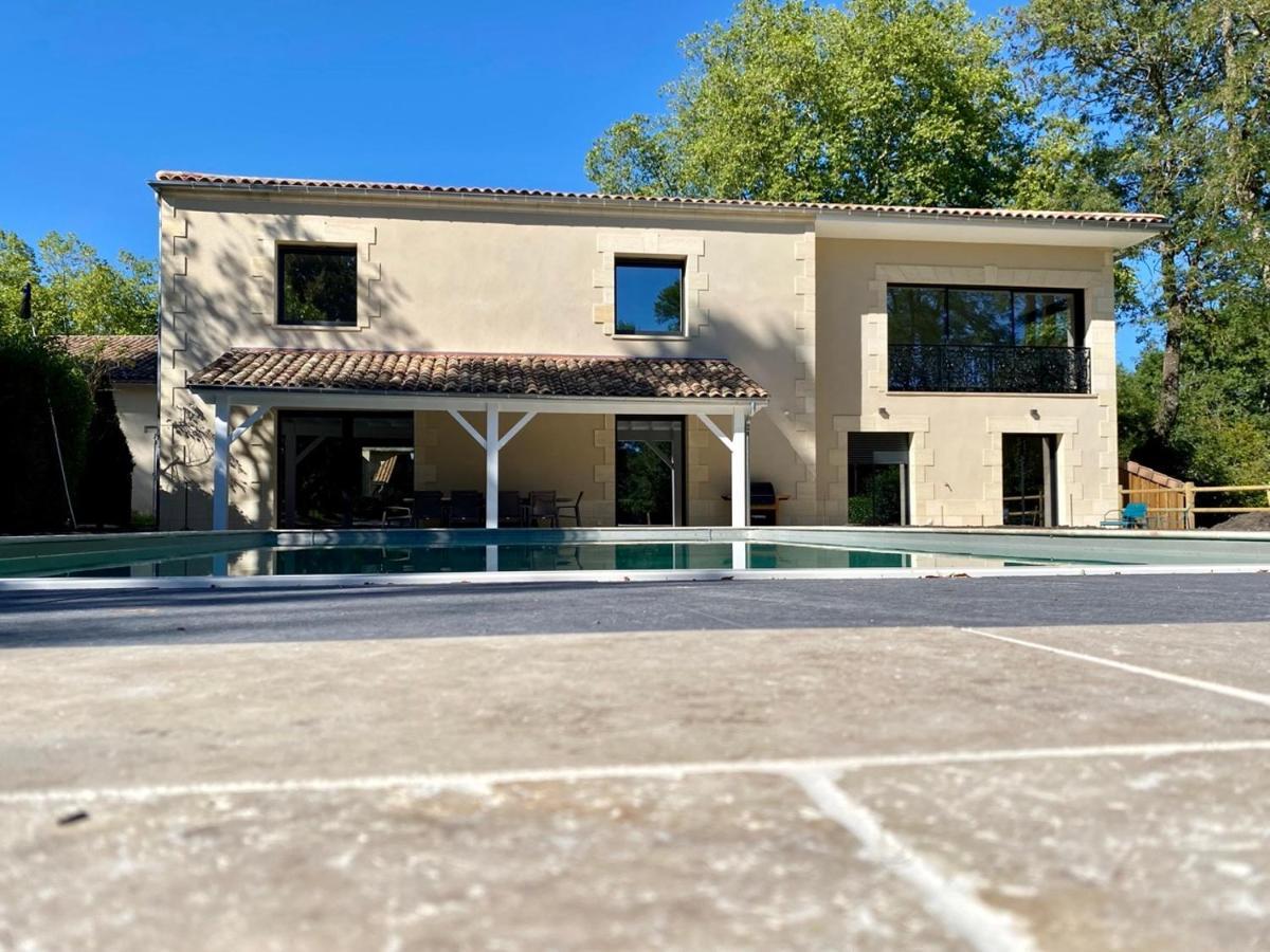 La Maison L'Eperon, Stylish 5 Star Villa Surrounded By Vineyard Near Saint Emilion Vérac Esterno foto