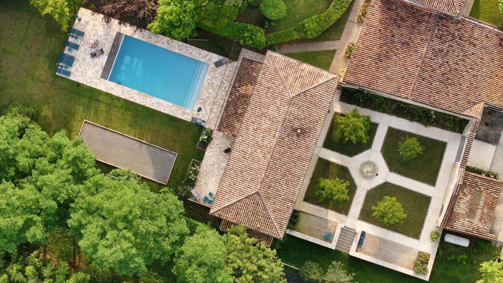 La Maison L'Eperon, Stylish 5 Star Villa Surrounded By Vineyard Near Saint Emilion Vérac Esterno foto